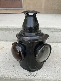 Vintage Railway/Railroad Lantern Adlake