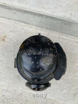 Vintage Railway/Railroad Lantern Adlake