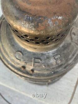 Vintage Railway/Railroad Lantern C. P. R. Handlan Lantern