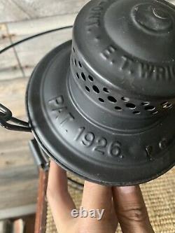 Vintage Railway/Railroad Lantern E. T. Wright & Co