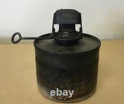 Vintage Railway Railroad Lantern E. T. Wright & Co. Mfrs Hamilton Ont. Pat. 1926