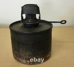 Vintage Railway Railroad Lantern E. T. Wright & Co. Mfrs Hamilton Ont. Pat. 1926