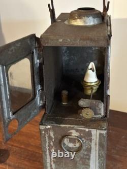 Vintage Railway Signal Lamp Lantern Sherwoods LTD Burner Industrial Authentic