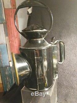 Vintage Railways guards lamp. Perfect condition seeinside (N R)