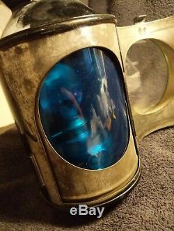 Vintage Railways guards lamp. Perfect condition seeinside (N R)