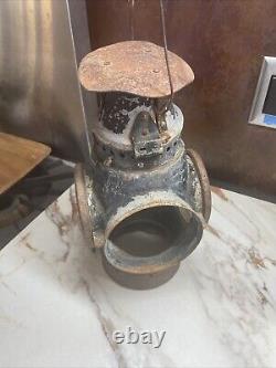 Vintage SANTA FE RAILROAD Switch Lamp Lantern