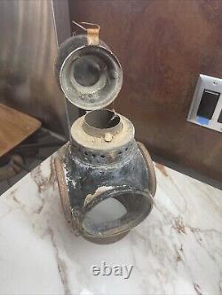 Vintage SANTA FE RAILROAD Switch Lamp Lantern