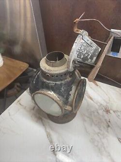 Vintage SANTA FE RAILROAD Switch Lamp Lantern