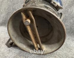 Vintage SOUTHERN PACIFIC LINES Railroad Lamp/Lantern 4 Way Signal Blue Red Glass