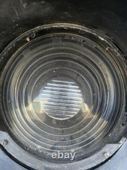 Vintage Safetran Railroad Light, Signal, Pedestal w. Stand