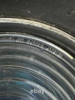 Vintage Safetran Railroad Light, Signal, Pedestal w. Stand