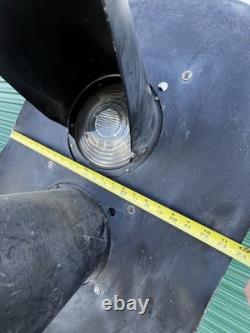 Vintage Safetran Railroad Light, Signal, Pedestal w. Stand