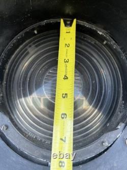 Vintage Safetran Railroad Light, Signal, Pedestal w. Stand