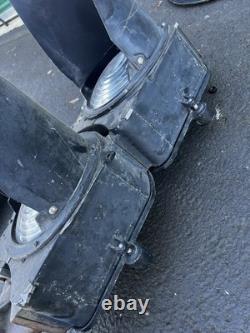 Vintage Safetran Railroad Light, Signal, Pedestal w. Stand