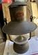 Vintage Scott Lamp Co. Large Vigilant Railroad Hanging Lamp Lantern Brass