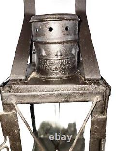 Vintage Soviet Russia Candle Railroad Lantern 1950's Authentic Russian Lamp