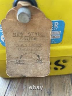 Vintage Star Flasher Railroad Warning Light