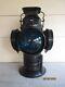 Vintage The Adlake Non-sweating Lamp Chicago Railroad 4-way Signal Red/blue Lens