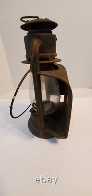 Vintage The Dressel NY Car Carriage Buggy Lantern Lamp Light Railway Lamp Works