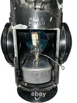 Vintage Train RailRoad R. R. Lantern / Lamp CPR Hiram Piper Montreal (C)