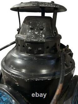 Vintage Train RailRoad R. R. Lantern / Lamp CPR Hiram Piper Montreal (C)