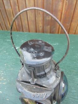 Vintage Train Railroad Lantern Railway CNR Engine Caboose Lamp HIRAM PIPER