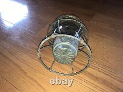 Vintage Train Railroad Lantern Signed B & M RR Boston Maine B&M Adlake Reliable