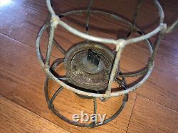 Vintage Train Railroad Lantern Signed B & M RR Boston Maine B&M Adlake Reliable