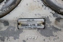 Vintage Trans-Lite Inc. Train Engine Double Headlight Railroad Lamp Light