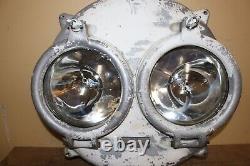 Vintage Trans-Lite Inc. Train Engine Double Headlight Railroad Lamp Light