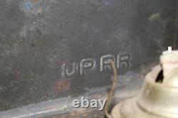 Vintage UPRR Union Pacific Urbana O. Caboose Railroad Lantern Lamp