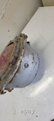 Vintage Union Switch And Signal Red Railroad Signal Light Crossing Light