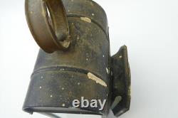 Vintage Used Electric Metal Porch Light Lantern Railway Lamp Parts Decorative