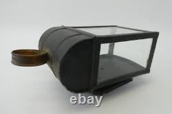 Vintage Used Electric Metal Porch Light Lantern Railway Lamp Parts Decorative