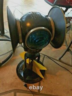 Vintage WRRS Co, Railroad 4 Way Electric Switch Light Lamp PC 1880-1 22 Tall