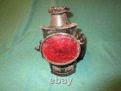 Vintage Wall Hung Hanging Adlake Railroad Lantern Lamp 15AC377