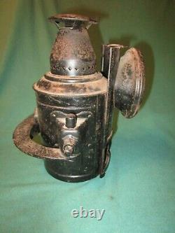 Vintage Wall Hung Hanging Adlake Railroad Lantern Lamp 15AC377