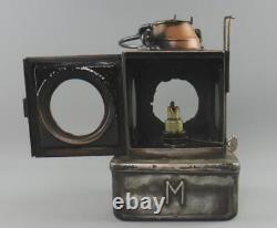 Vintage Welch Patent LNER Railway Lamp for BARNWELL JUNCTION Station (Cambs)