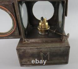 Vintage Welch Patent LNER Railway Lamp for LOUTH Station (Linconshire)