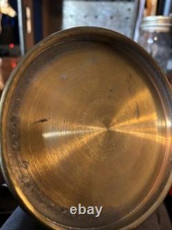 Vintage Willis & Bates Brass Railroad Lantern BS2049 (r5s4)