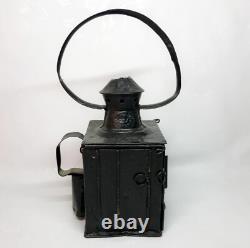 Vintage metal signal lantern railroad lamp railway Light Flashlight Vintage metal signal lantern railroad lamp railway Light Flashlight