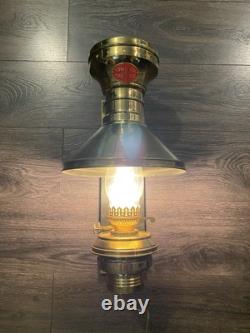 Virginia & Truckee Railroad V&t Scott Brass Coach Lamp Wall Sconce Light