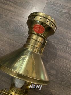 Virginia & Truckee Railroad V&t Scott Brass Coach Lamp Wall Sconce Light