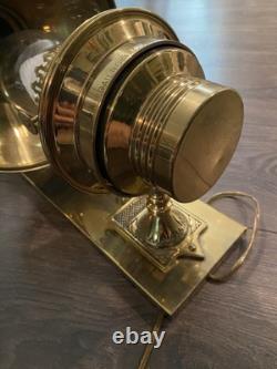 Virginia & Truckee Railroad V&t Scott Brass Coach Lamp Wall Sconce Light