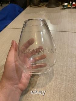 Virginian Railway lantern Extended Base Globe Repop