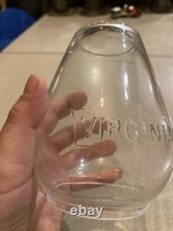 Virginian Railway lantern Extended Base Globe Repop