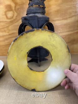 Vtg HADLAN St. Louis 4 Way Railroad Switch Lantern Please Read