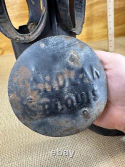 Vtg HADLAN St. Louis 4 Way Railroad Switch Lantern Please Read