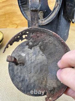 Vtg HADLAN St. Louis 4 Way Railroad Switch Lantern Please Read