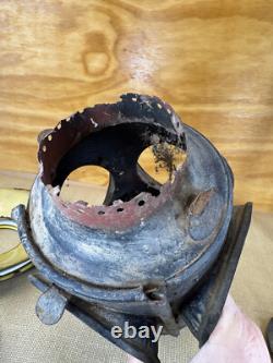 Vtg HADLAN St. Louis 4 Way Railroad Switch Lantern Please Read